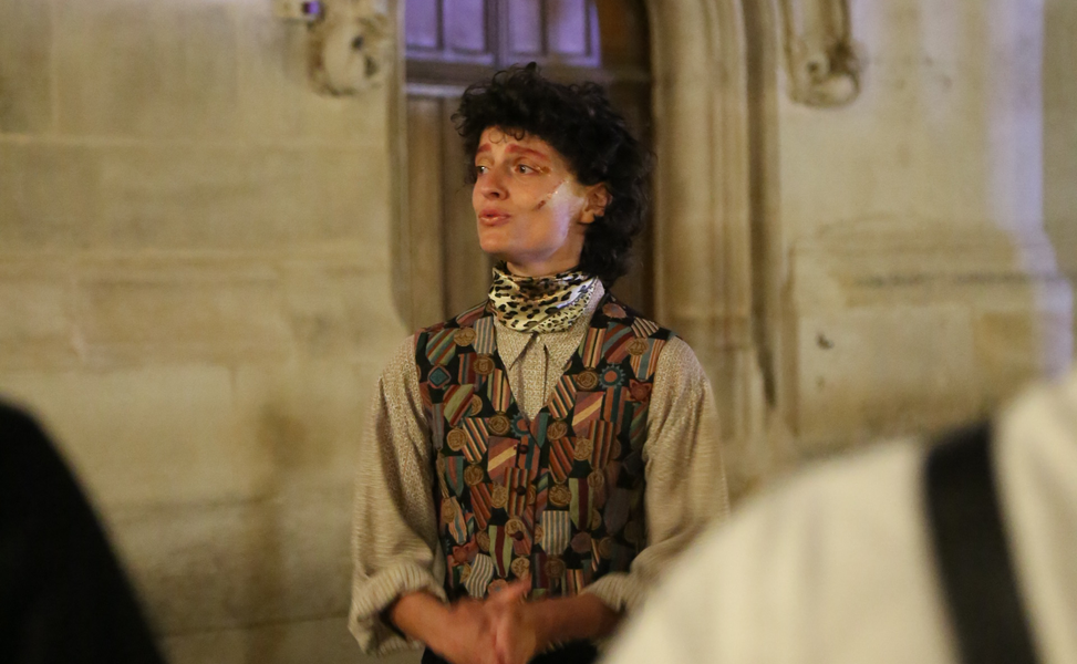 Conteuse du spectacle au Château de Vincennes 