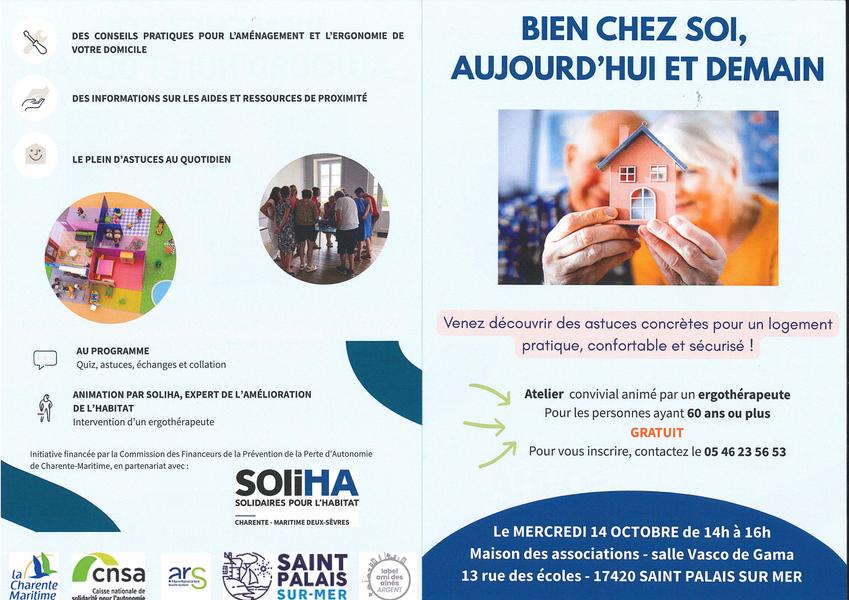 Bien-être chez soi : atelier pour les séniors