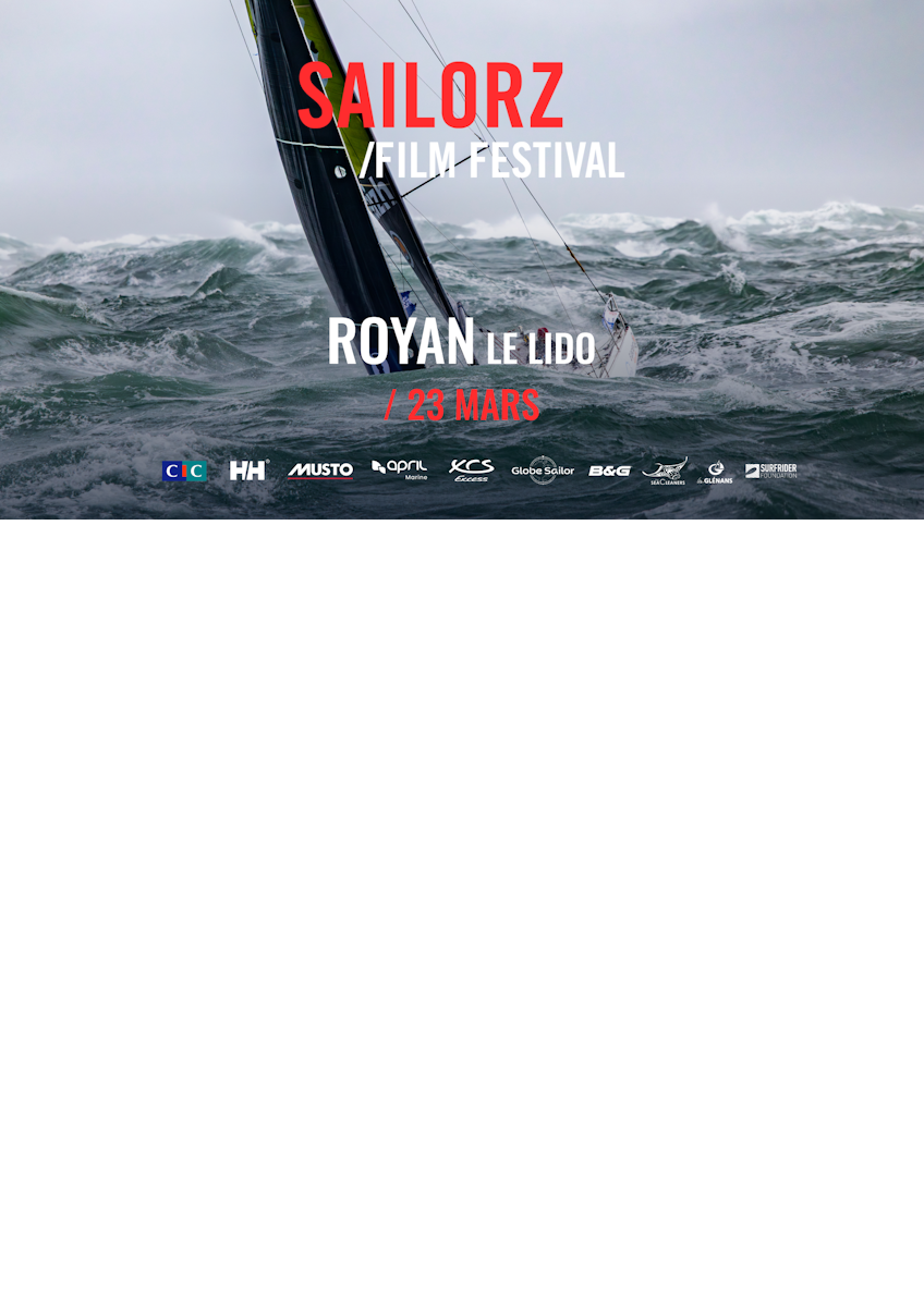 Sailorz Film Festival 2026 Royan - La voile de compétition sur écran géant