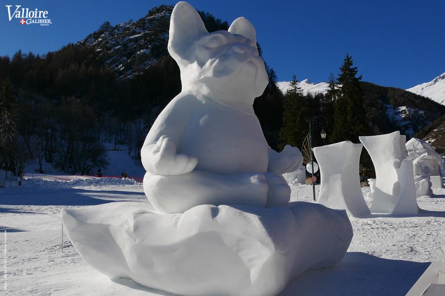 Concours international de Sculpture sur Neige_Valloire