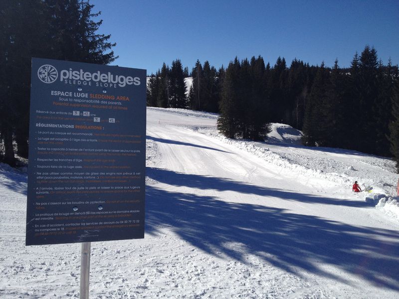 Piste de Luge des Chavannes