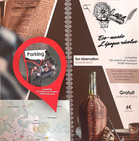 Visites sur demande de l'éco-musée de l'Époque Révolue