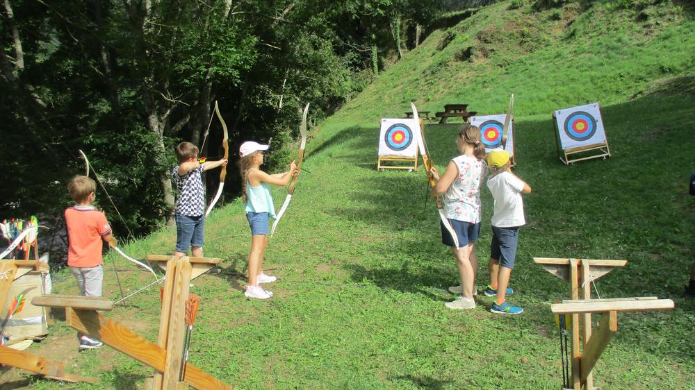 Animation tir à l'arc