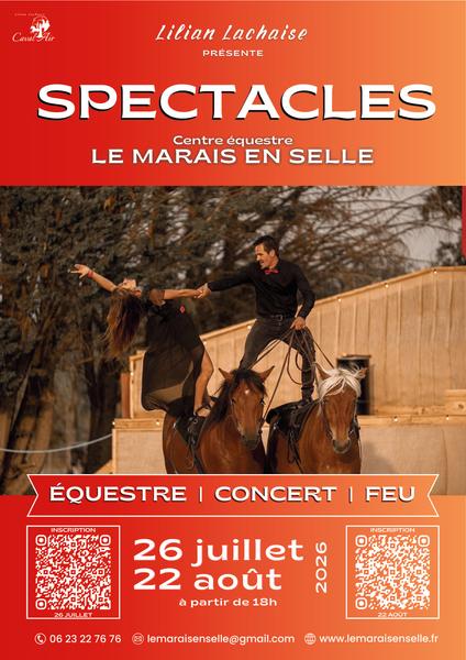 Marais en selle