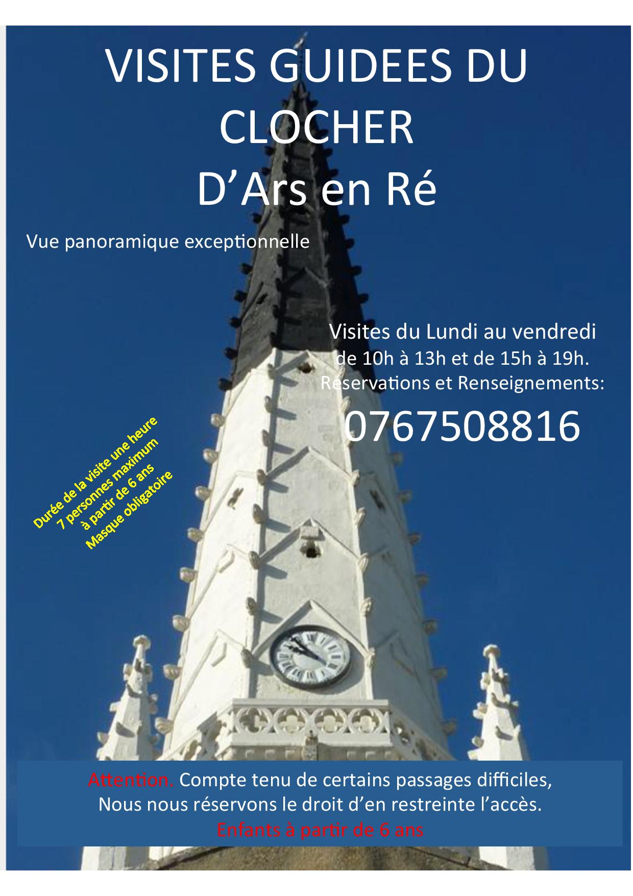 Visite guidée du clocher d'Ars-en-Ré