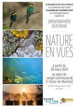 Exposition photo en plein air : "Nature en vues"_Saint-Victor-de-Morestel