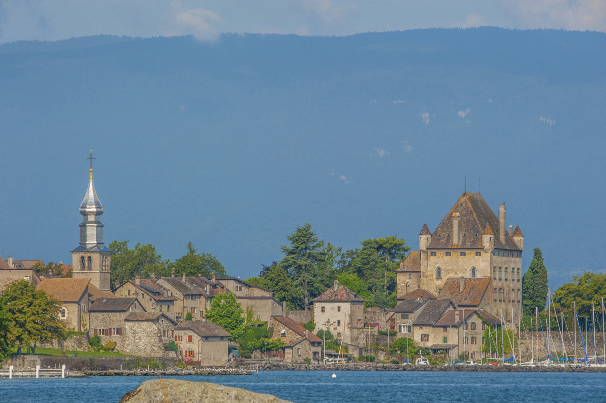 GRP Littoral du Léman à pieds - Etape 6 : Sciez > Yvoire