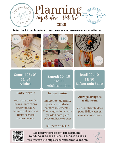 Atelier créatif enfants