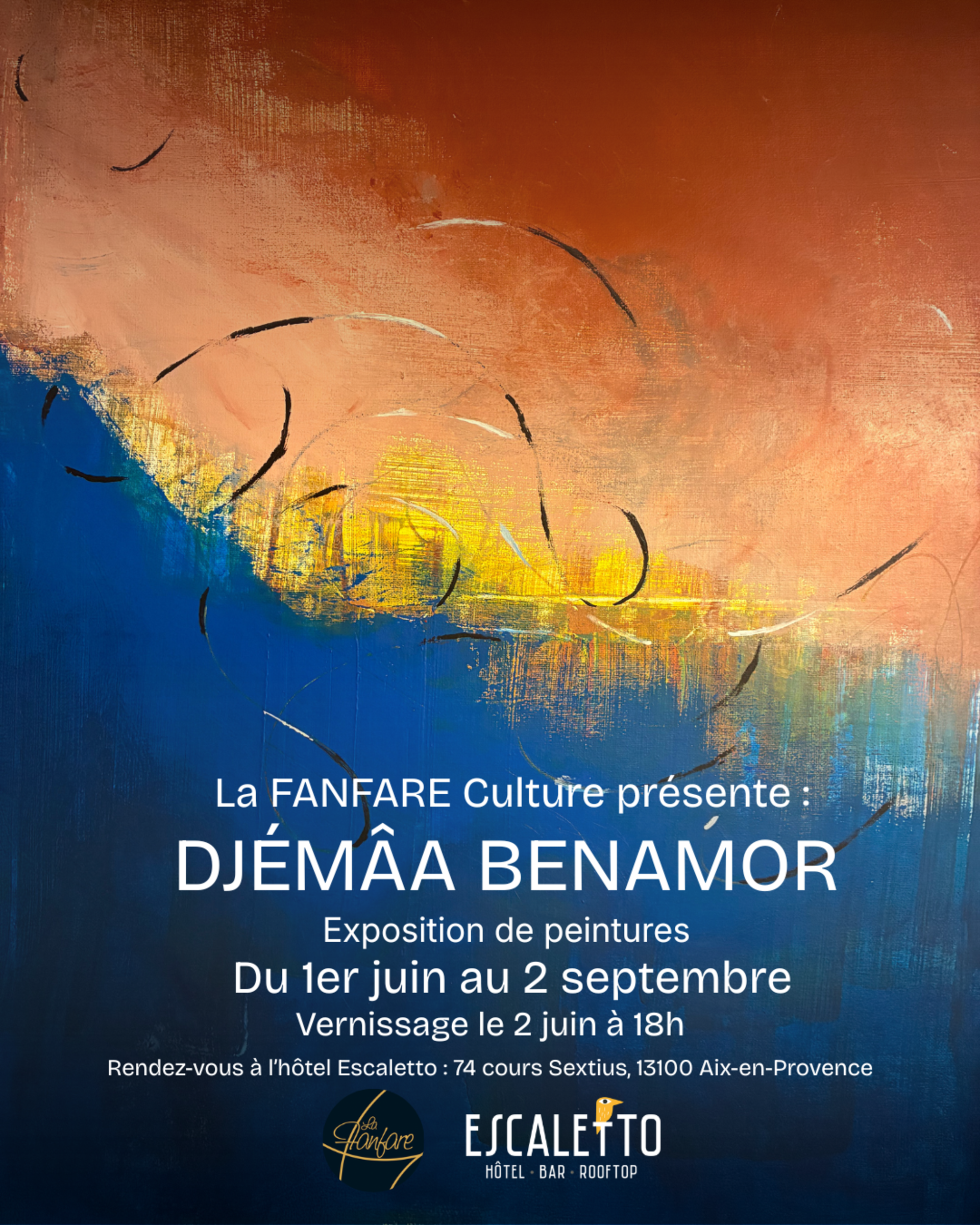 Exposition : Peintures - Djémâa Benamor