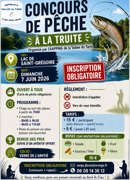 Concours de Pêche à la Truite