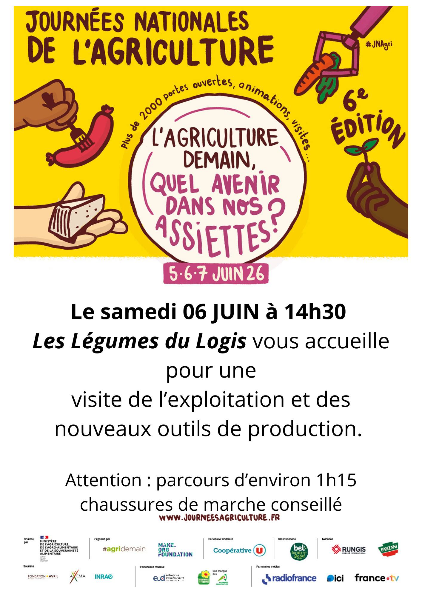 Les Légumes du Logis - Visite de l'exploitation