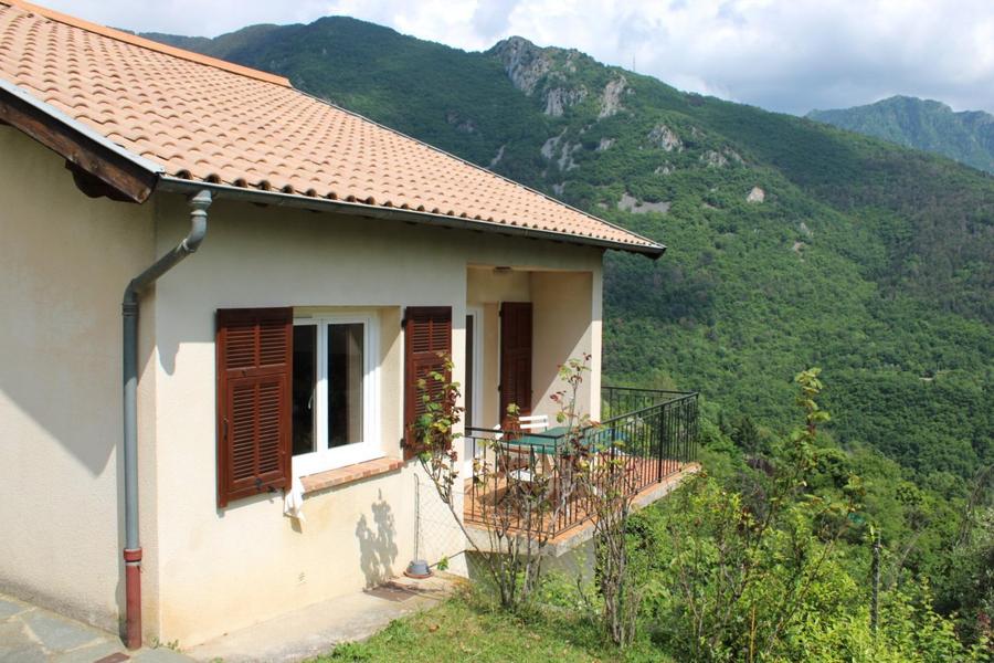 Gîte du Colombier-Terrasse du séjour-Belvédère-Gîtes de France des Alpes-Maritimes
