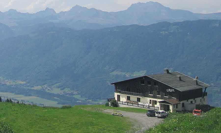 Chalet en été