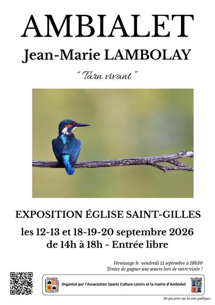 Exposition à l'église Saint-Gilles - J-Marie Lambolay