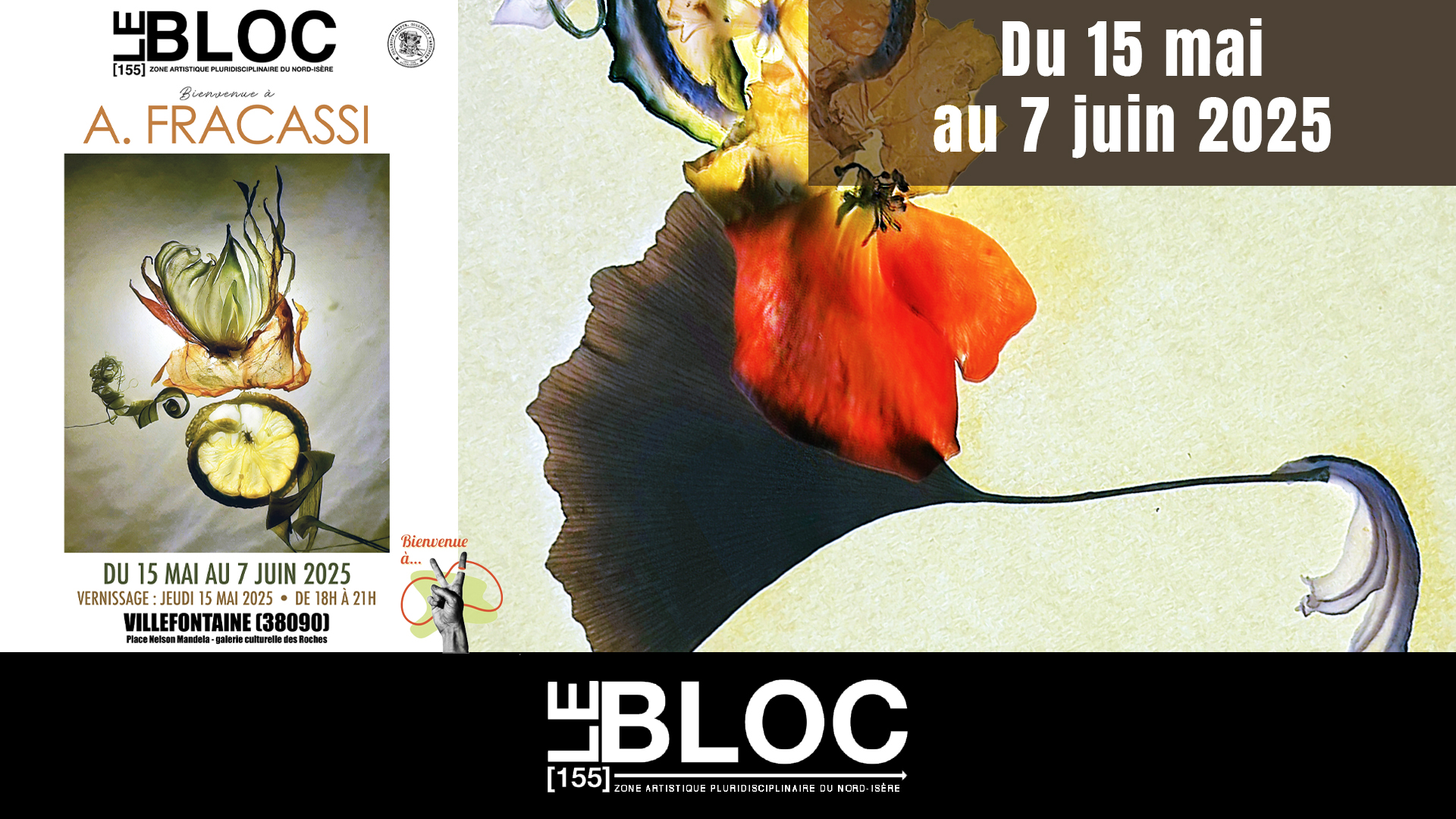 Exposition d'ALAIN FRACASSI (Le BLOC 155)