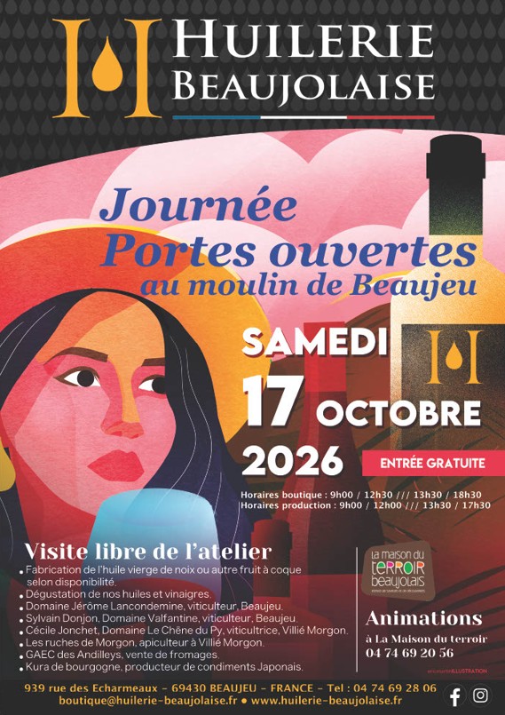Portes Ouvertes Huilerie Beaujolaise