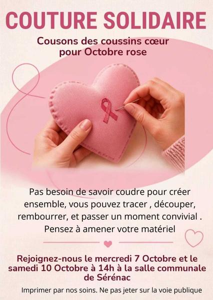 Couture solidaire