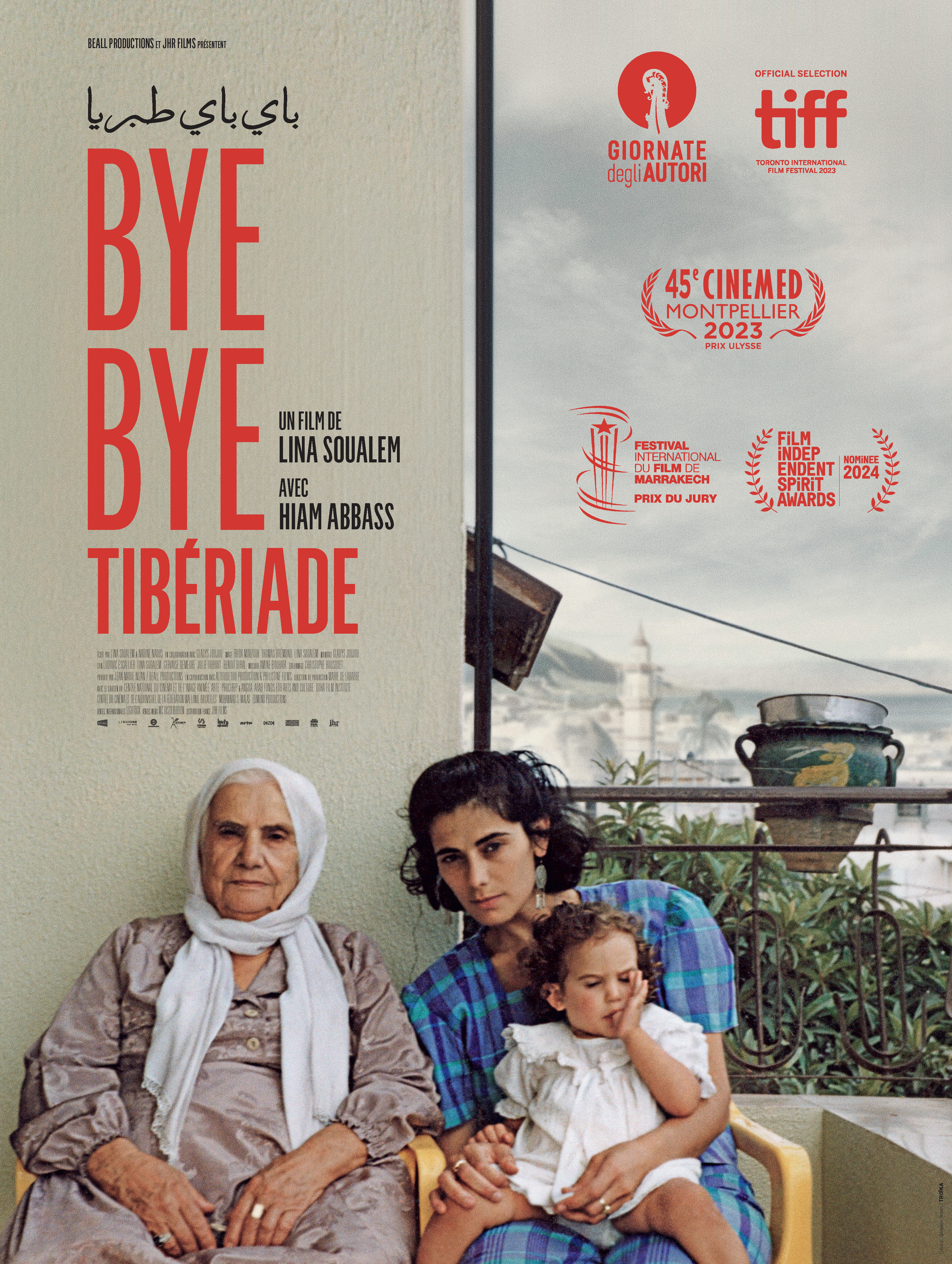 Projection du film "Bye, bye Tibériade"