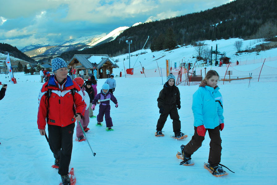 Balade raquette au depart du hameau de ribambel