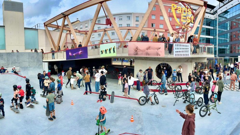 Skate park et city stade Alice Milliat 
