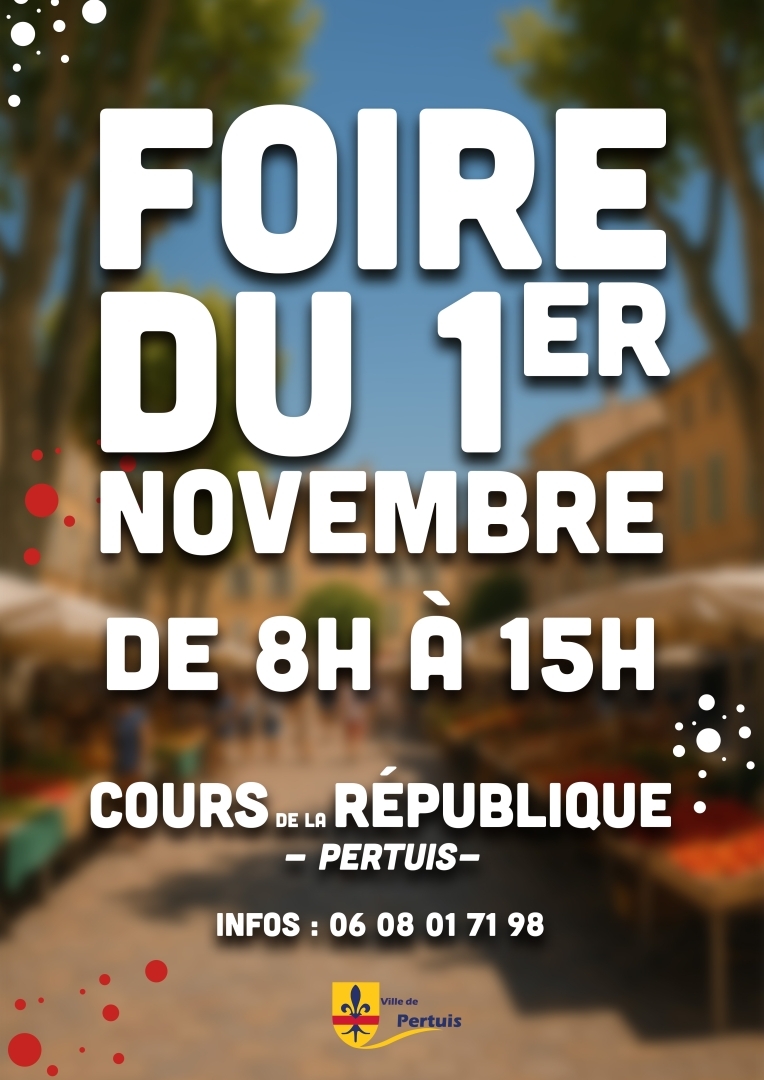 Foire du 1er novembre, Pertuis - photo 2