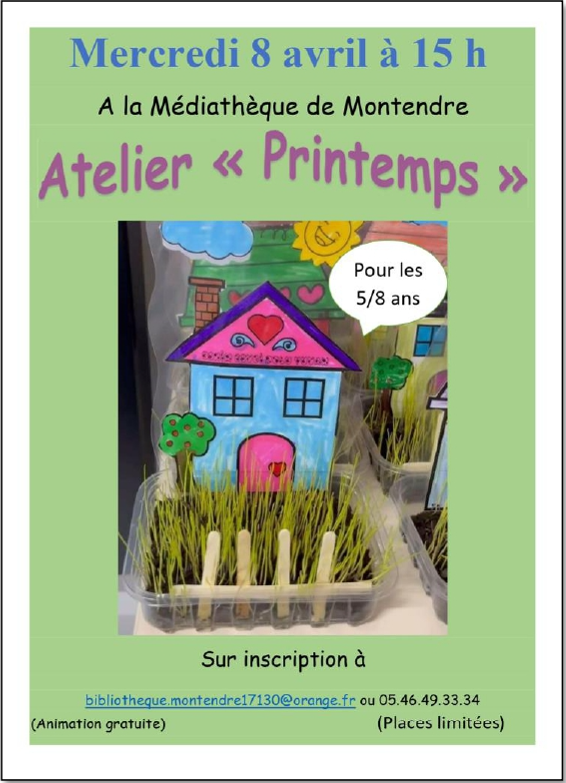 Atelier printemps