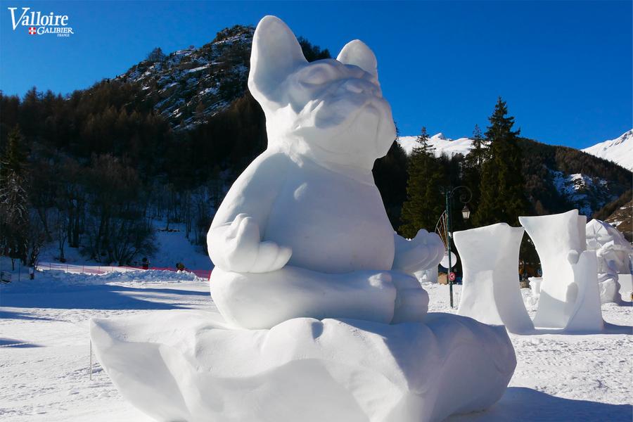 Concours international de Sculpture sur Neige_Valloire