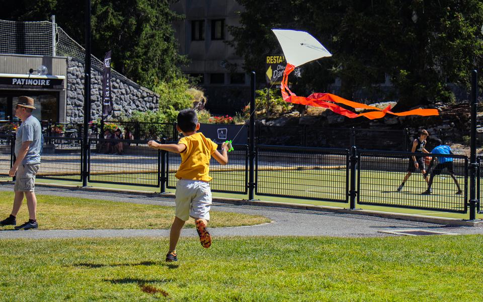 End of the kite workshop
