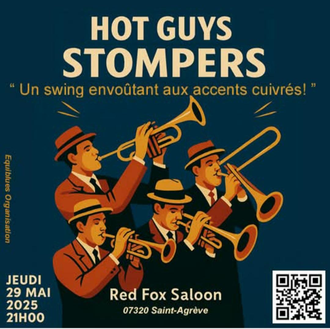 Concert Hot Guys Stompers, swing au saloon !