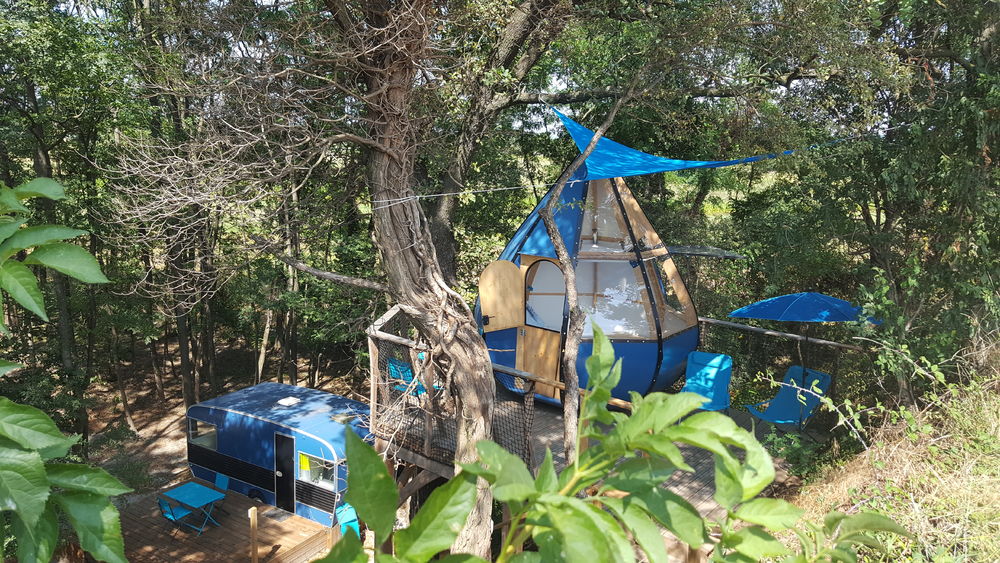 La goutte d'eau et sa caravane
