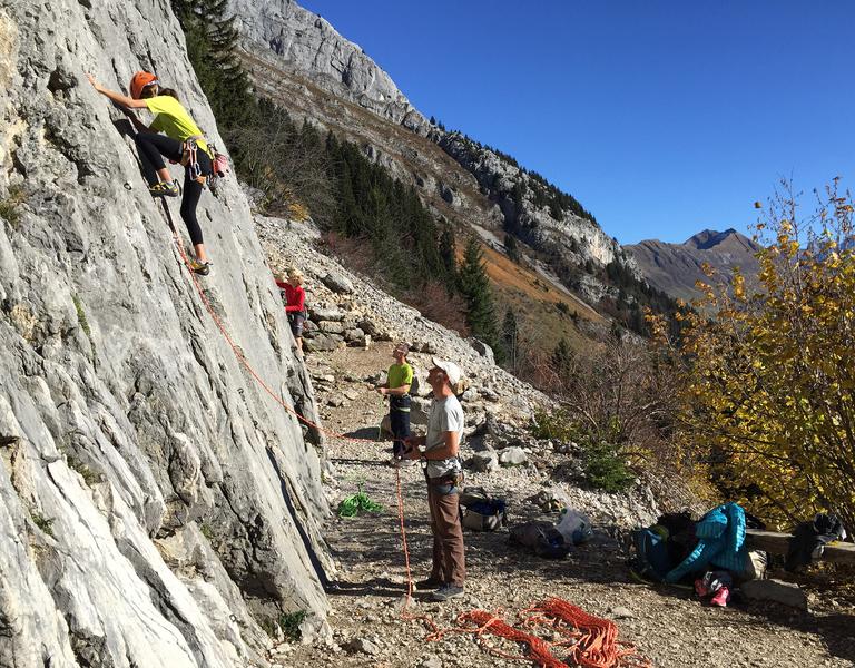 Stage escalade pour les débutants_Faverges-Seythenex