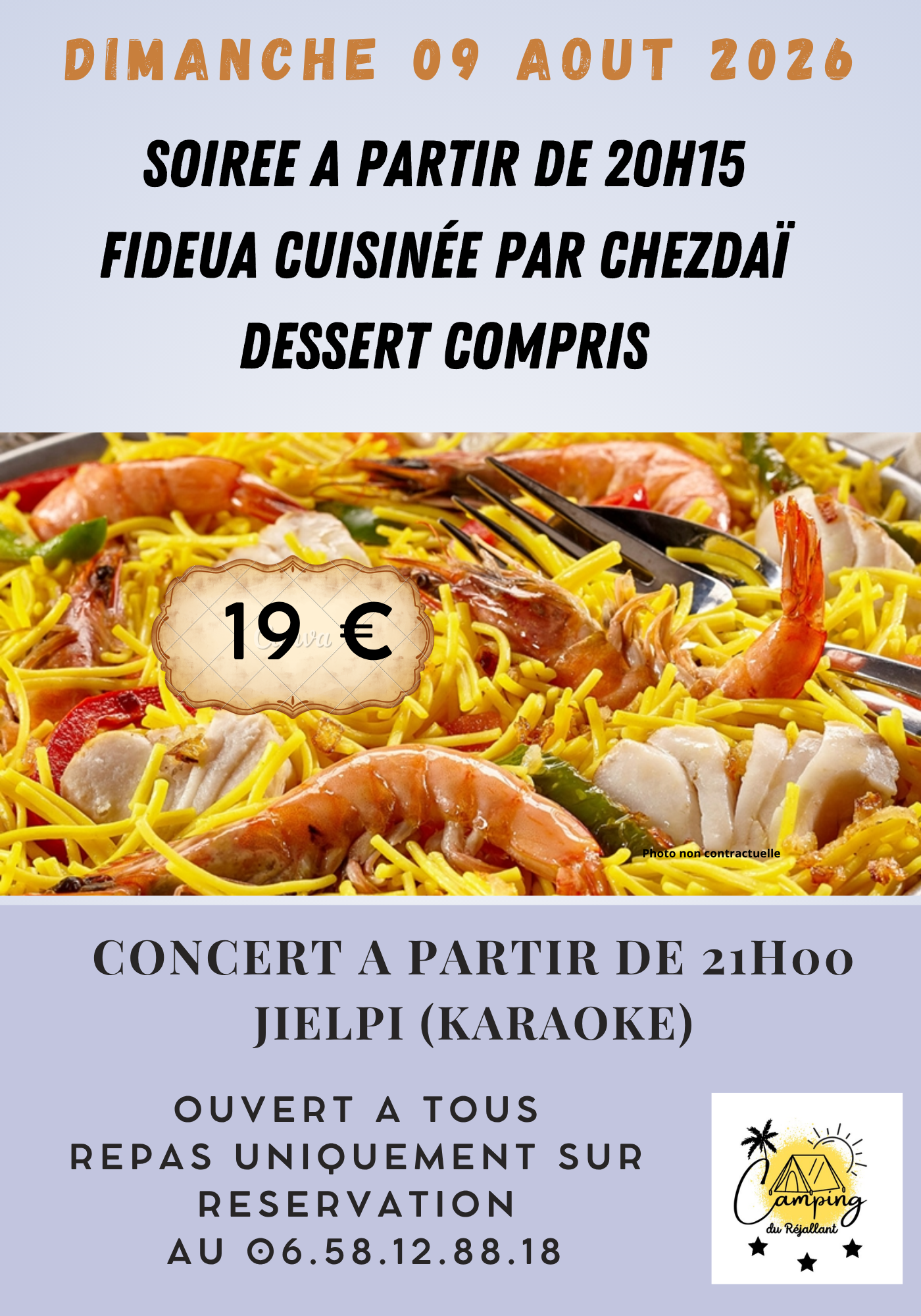Soirée Fideua