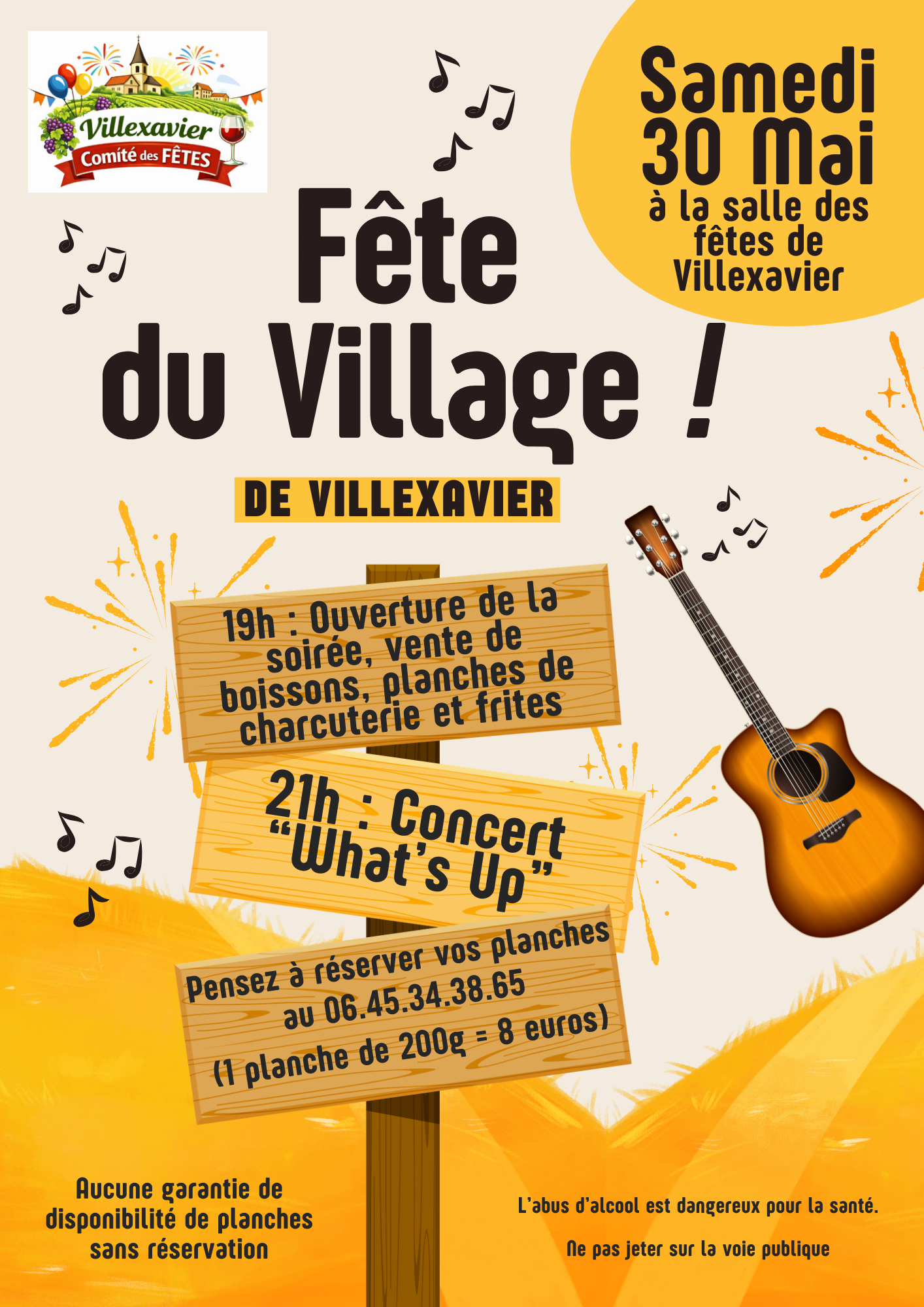 Fête du village de Villexavier