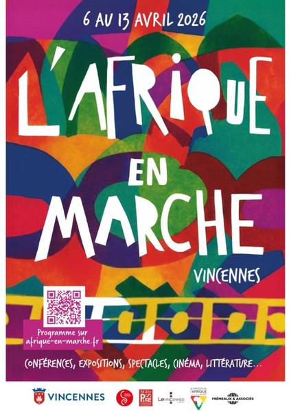 Affiche du Festival l'Afrique en Marche 