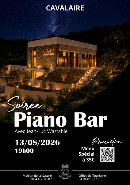 Soirée piano bar avec Jean Luc Wastable_Cavalaire-sur-Mer