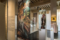 Vue de l'exposition Chroniques d'une abbaye