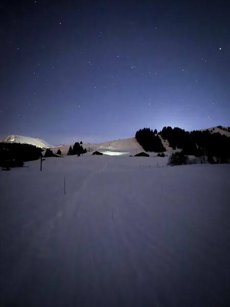 Itinéraire de ski de randonnée alpin - Itinéraire nocturne - Les Communailles / Sommet du Mont Joux_Saint-Gervais-les-Bains