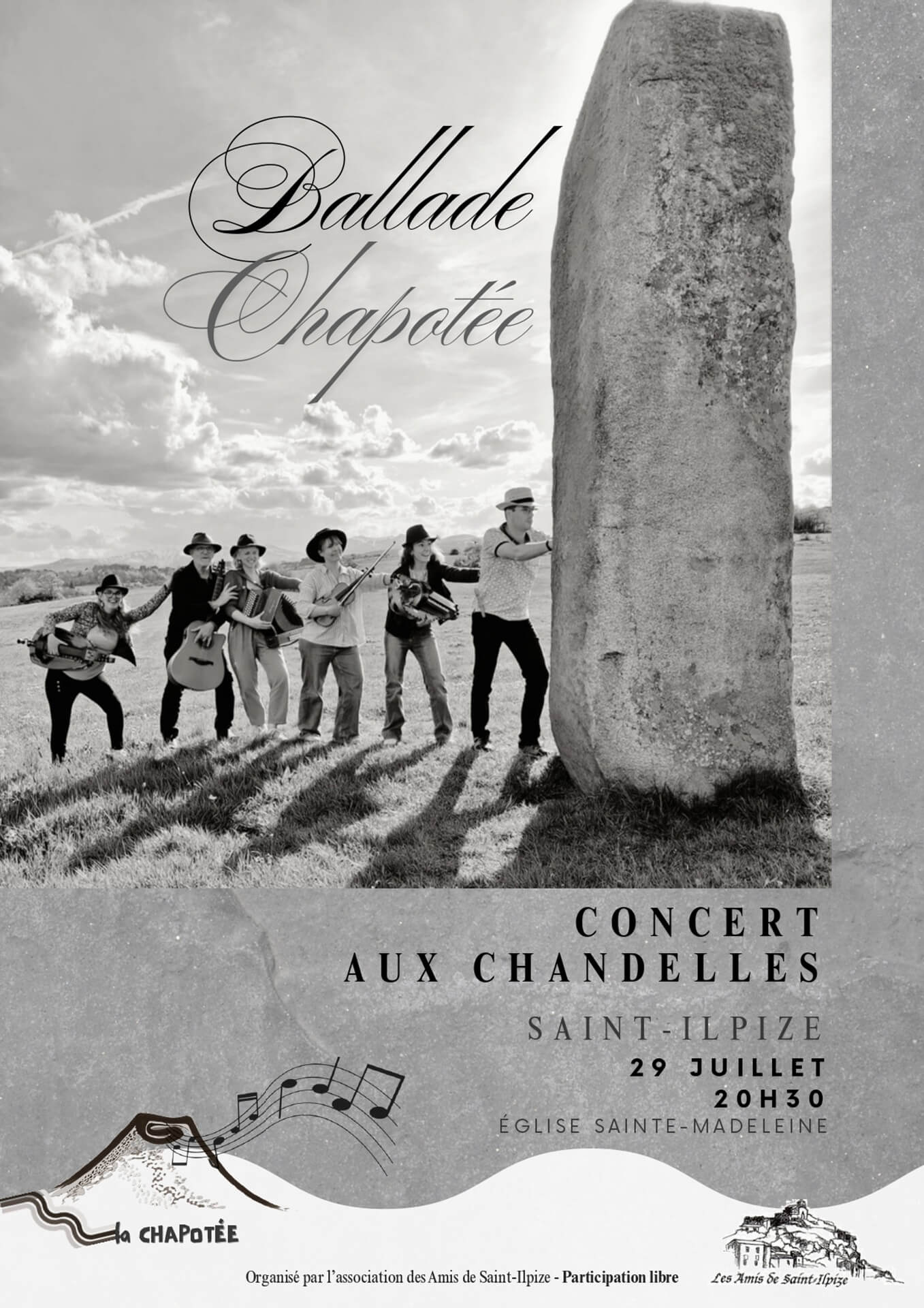 Concert aux chandelles avec la Chapotée,