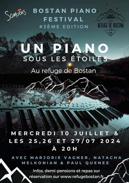 Un Piano sous les Etoiles au Refuge de Bostan