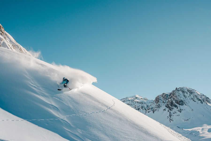 Freeride à Tignes