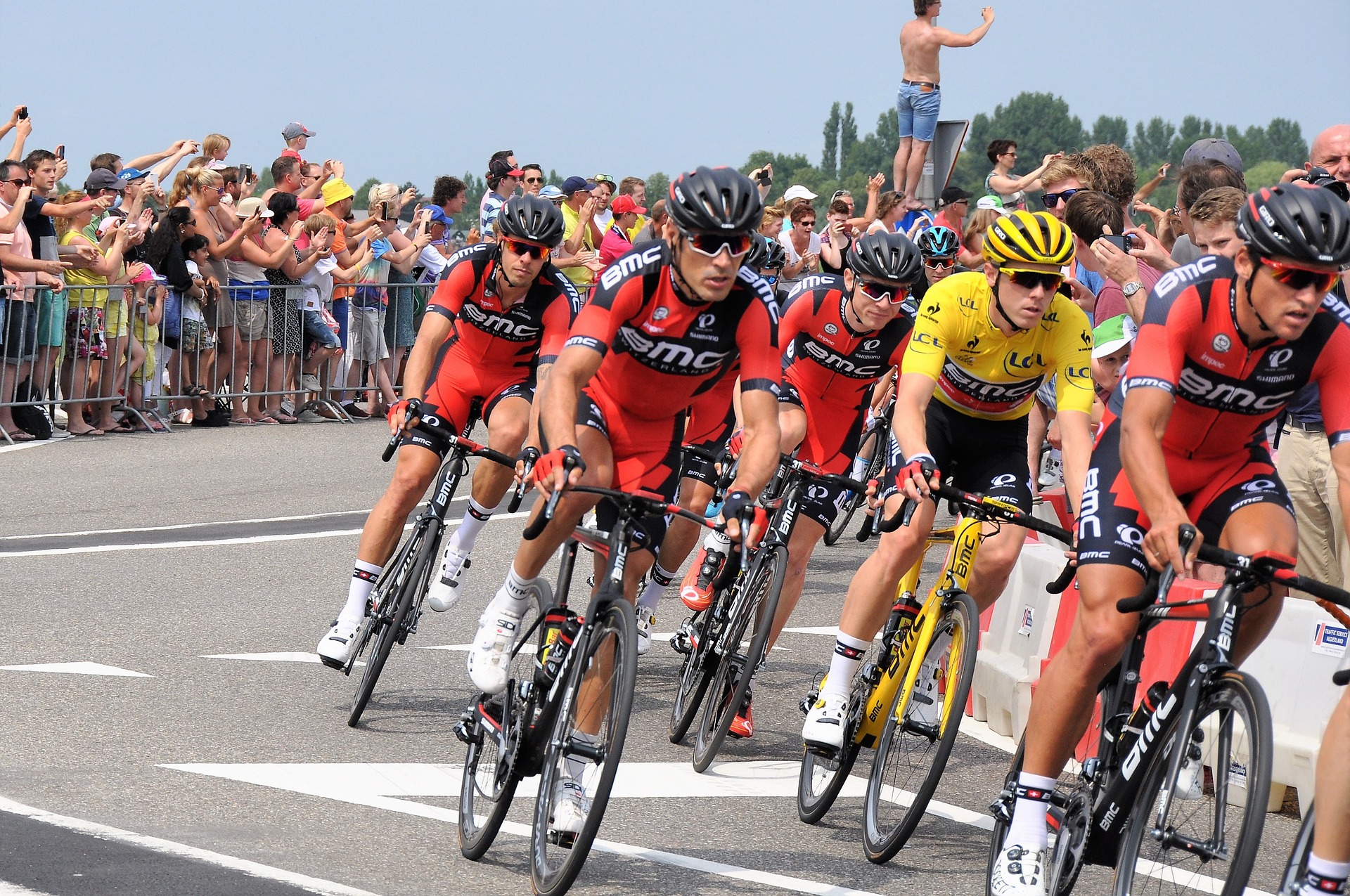 Passage du Tour de France 2024 à Brégnier Cordon