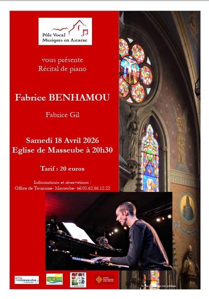 Concert de piano avec Fabrice Benhamou_Masseube