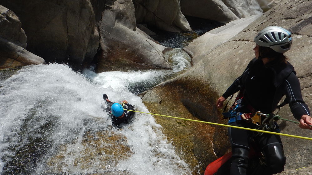 Canyoning - Le Haut Chassezac with Bureau des Moniteurs