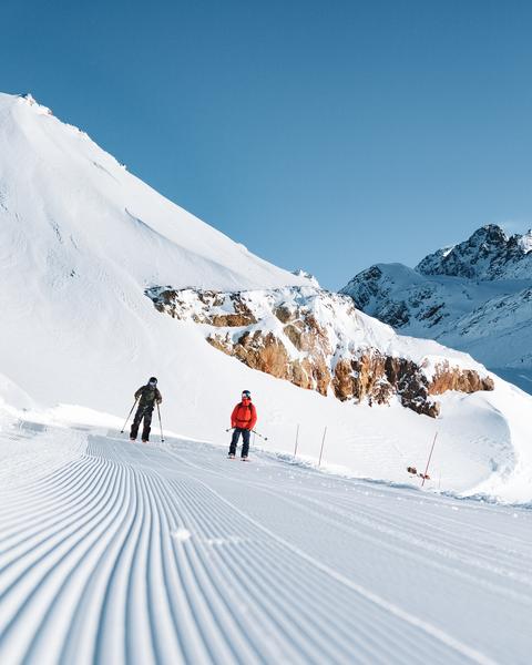 Ski 1ères Traces_Oz-en-Oisans