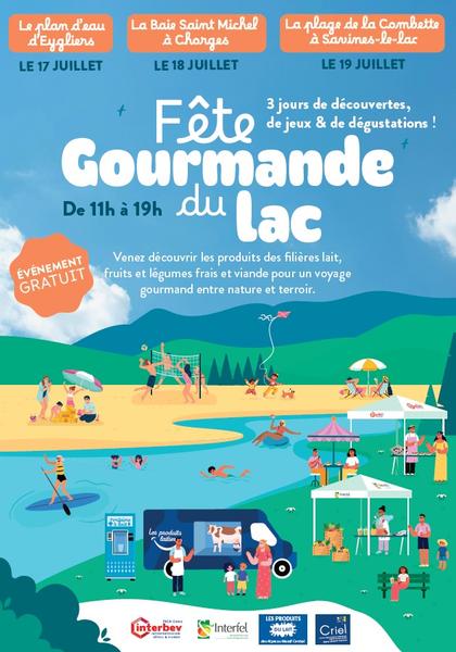 - © FB mairie d'eygliers Fête gourmande du lac_Eygliers - © FB mairie d'eygliers