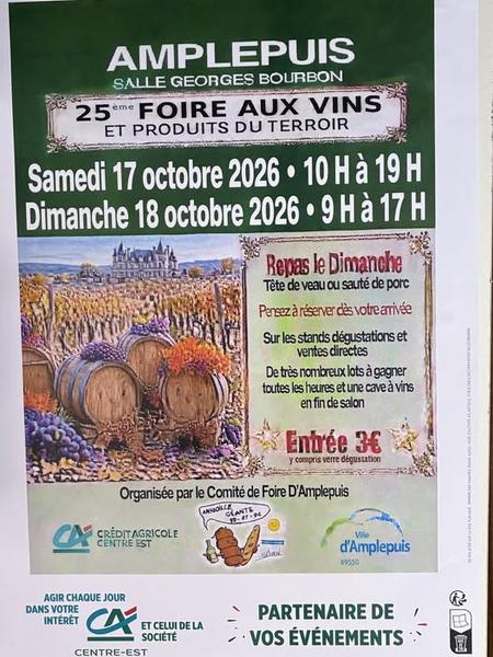 Foire aux vins et produits du terroir