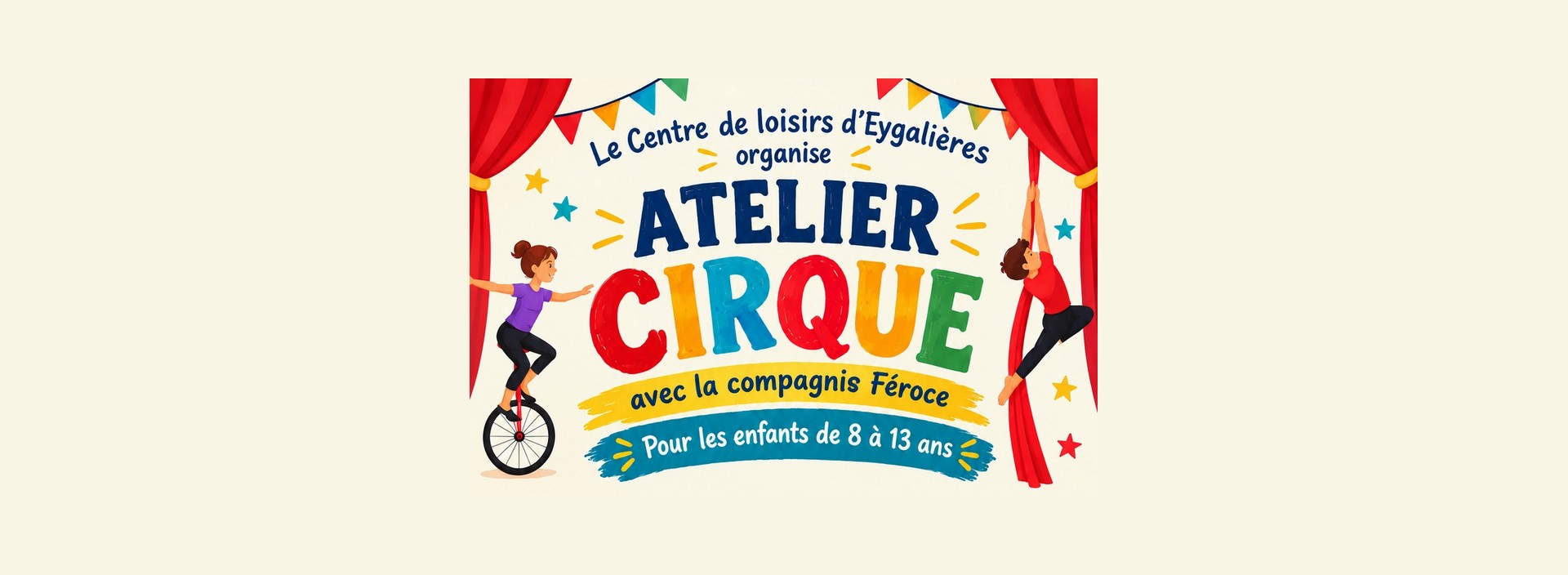 Atelier cirque pour enfants à Eygalières