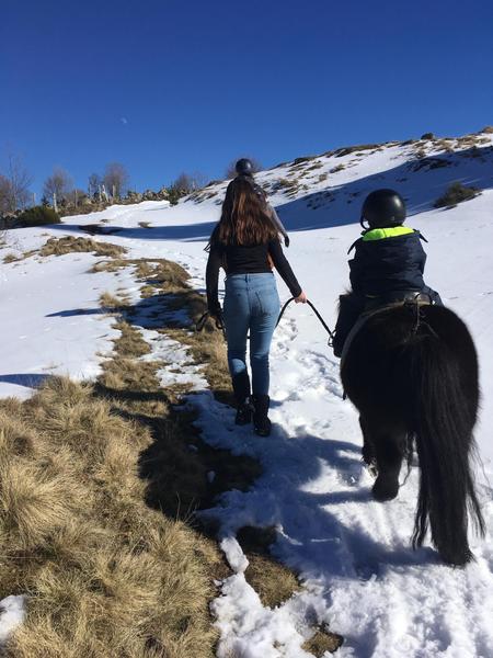 Le Col de la Molède au pas de l'âne