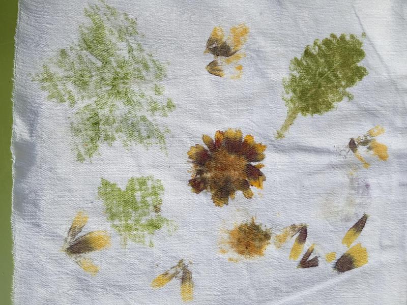 tissu en tatakizomé