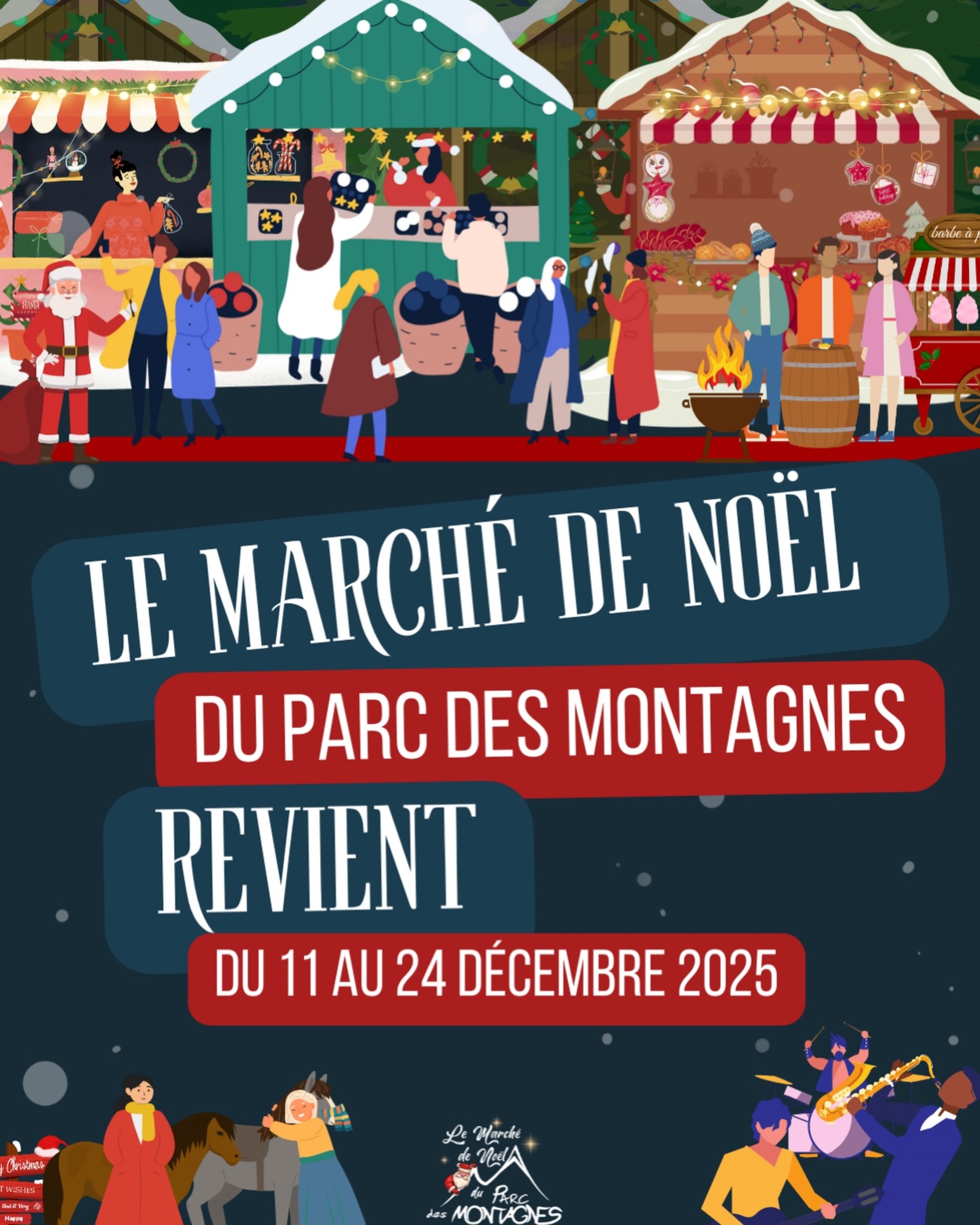 Marché de Noël du Parc des Montagnes de Champniers